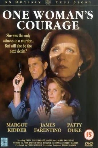 Movie poster for One Woman's Courage