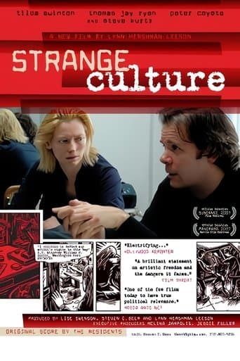 Movie poster for Strange Culture
