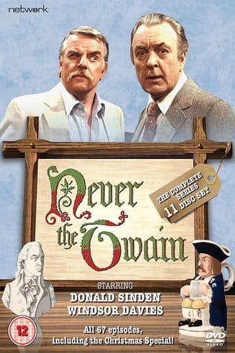 Movie poster for Never the Twain