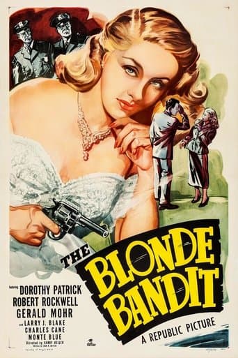 Movie poster for The Blonde Bandit