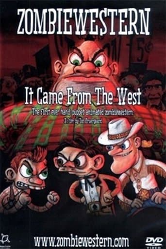 Movie poster for ZombieWestern: It Came from the West