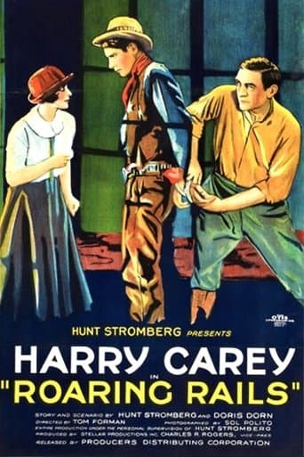 Movie poster for Roaring Rails