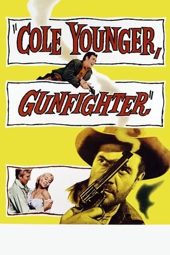 Movie poster for Cole Younger, Gunfighter