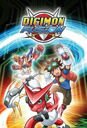 Movie poster for Digimon Fusion