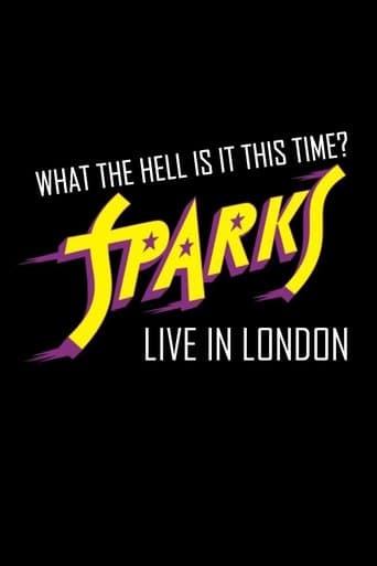 Movie poster for What the Hell Is It This Time? Sparks: Live in London