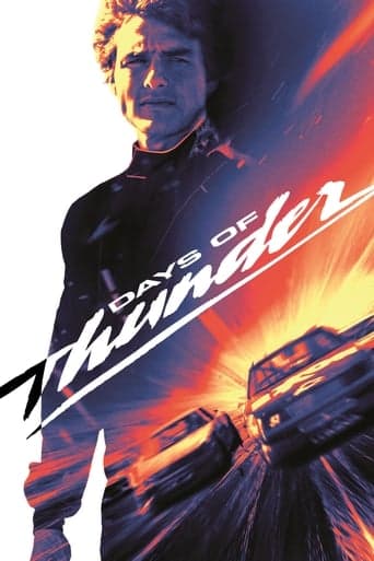 Movie poster for Days of Thunder