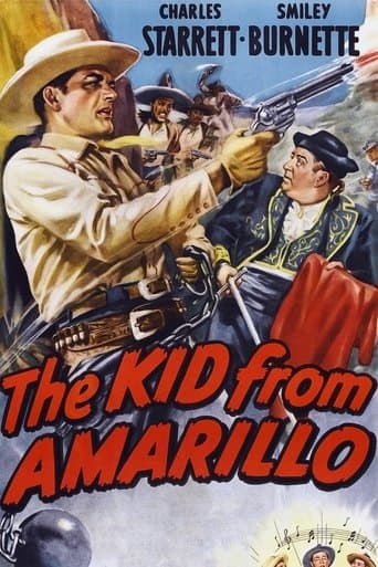 Movie poster for The Kid from Amarillo