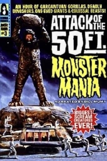 Movie poster for Attack of the 50 Foot Monster Mania