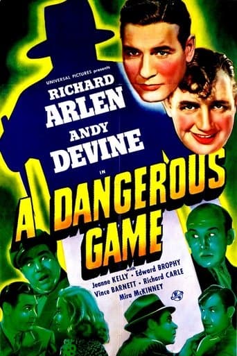 Movie poster for A Dangerous Game