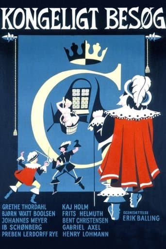 Movie poster for Kongeligt besøg
