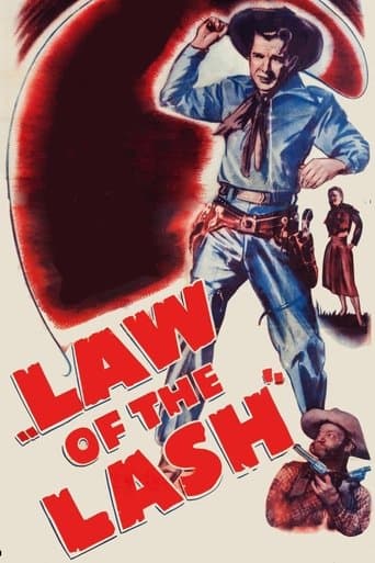 Movie poster for Law of the Lash