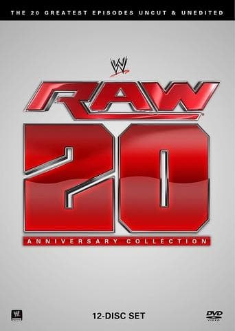 Movie poster for WWE: Raw 20th Anniversary Collection - The 20 Greatest Episodes Uncut & Unedited