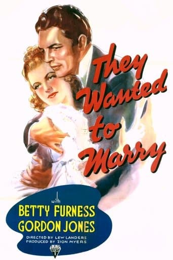 Movie poster for They Wanted to Marry