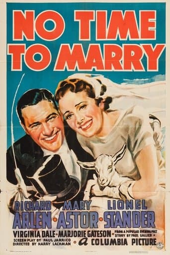 Movie poster for No Time to Marry
