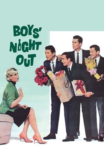 Movie poster for Boys' Night Out
