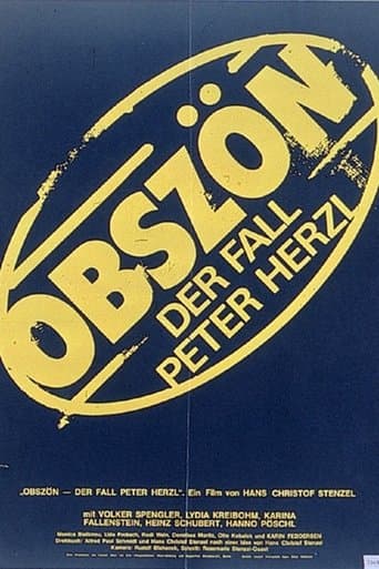 Movie poster for Obscene: The Case of Peter Herzl