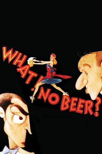 Movie poster for What! No Beer?