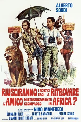 Movie poster for Will Our Heroes Be Able to Find Their Friend Who Has Mysteriously Disappeared in Africa?