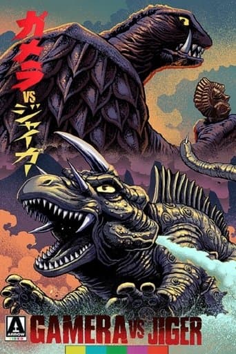 Movie poster for Gamera vs. Jiger