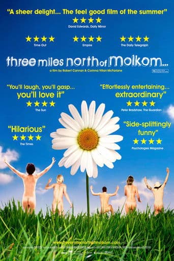 Movie poster for Three Miles North of Molkom
