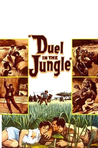 Movie poster for Duel in the Jungle