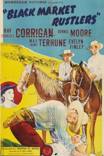Movie poster for Black Market Rustlers