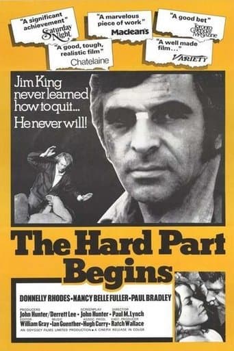 Movie poster for The Hard Part Begins