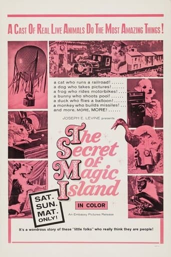 Movie poster for The Secret of Magic Island