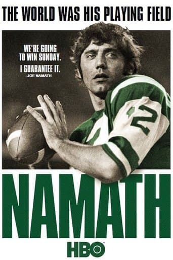 Movie poster for Namath