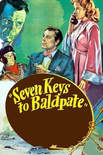Movie poster for Seven Keys to Baldpate
