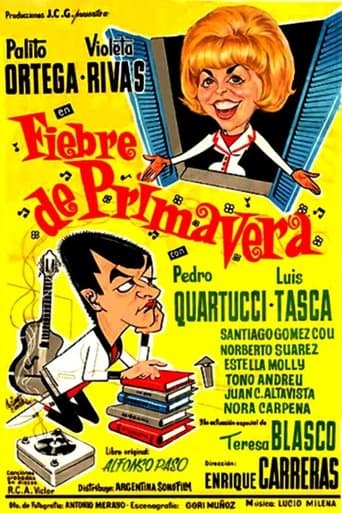 Movie poster for Fiebre de primavera