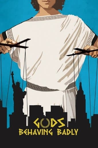 Movie poster for Gods Behaving Badly