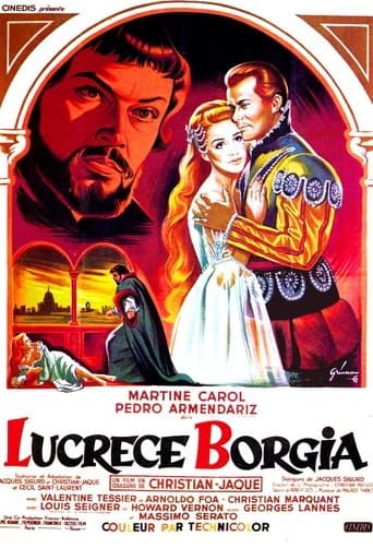 Movie poster for Lucrèce Borgia