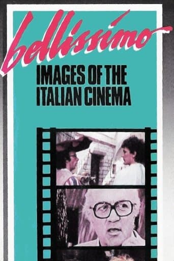 Movie poster for Bellissimo: Images of the Italian Cinema