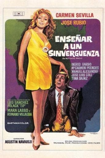 Movie poster for Enseñar a un sinvergüenza