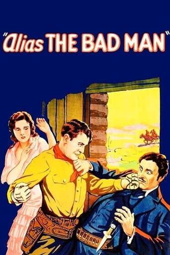 Movie poster for Alias: The Bad Man