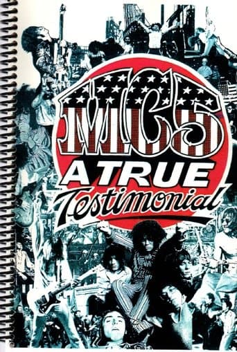 Movie poster for MC5: A True Testimonial
