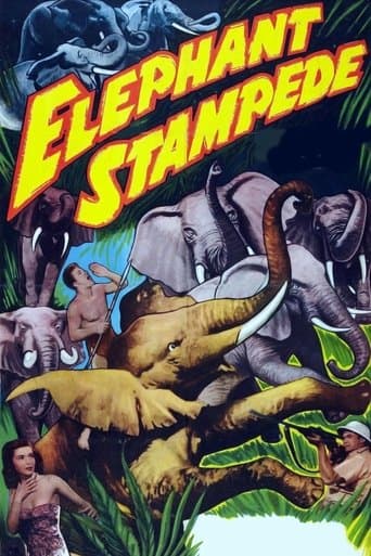 Movie poster for Elephant Stampede
