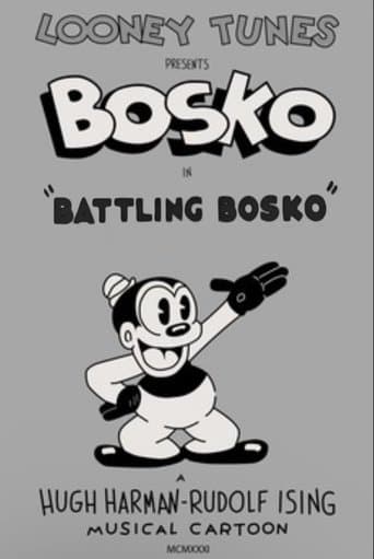 Movie poster for Battling Bosko