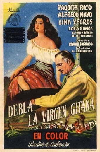 Movie poster for La virgen gitana