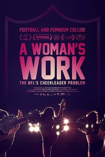 Movie poster for A Woman's Work: The NFL's Cheerleader Problem