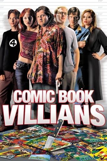 Movie poster for Comic Book Villains