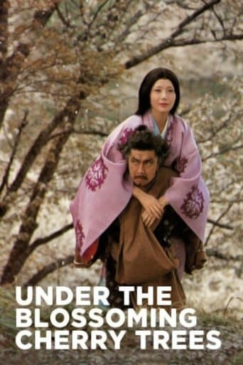Movie poster for Under the Blossoming Cherry Trees