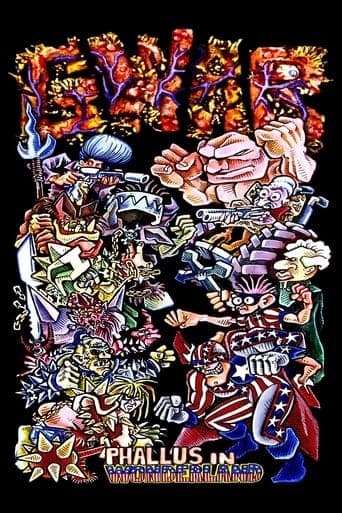 Movie poster for GWAR: Phallus in Wonderland