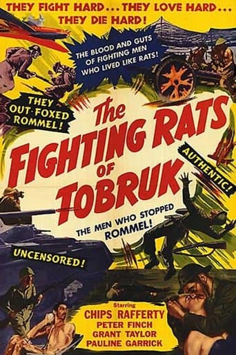 Movie poster for The Rats of Tobruk