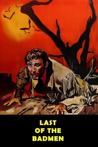 Movie poster for Last of the Badmen