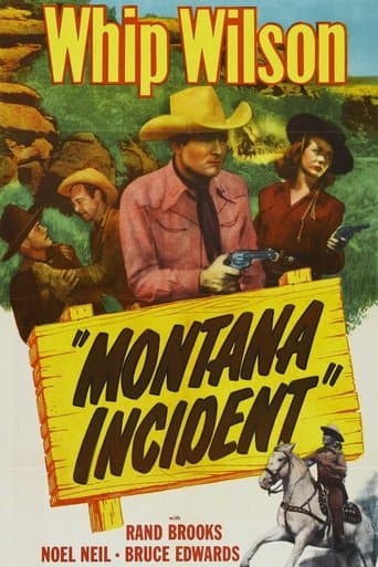 Movie poster for Montana Incident
