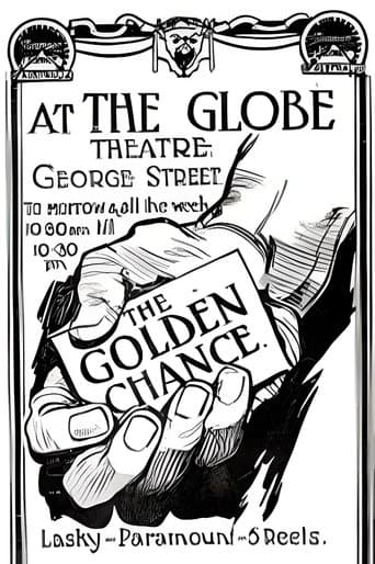 Movie poster for The Golden Chance