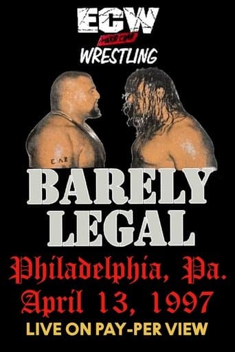 Movie poster for ECW Barely Legal 1997