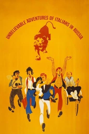 Movie poster for Unbelievable Adventures of Italians in Russia